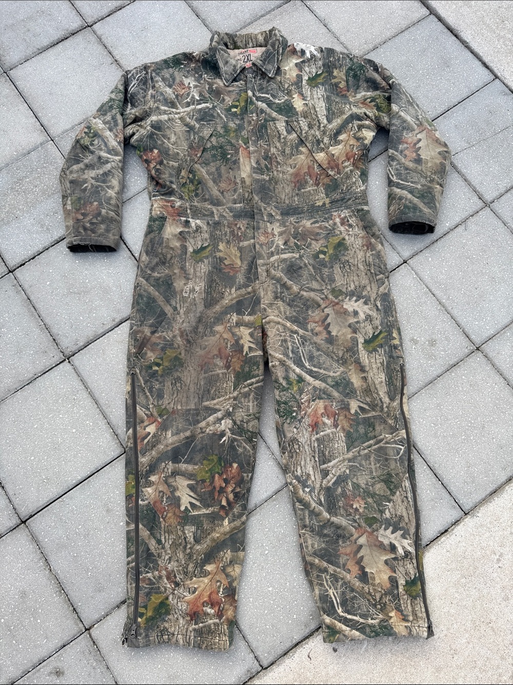Redhead Silent-Hide insulated hunting coveralls men’s sz 2XL, as is